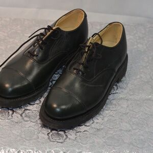 Canada West Leather Oxford Style Shoes Dark Blue SZ 9